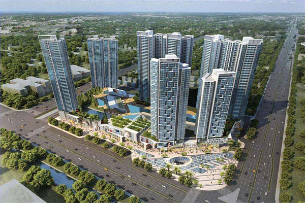 佛山新福港廣場(chǎng)<a href='http://www.v1614.cn' target='_blank'><u>彈簧減震器</u></a>合同案例