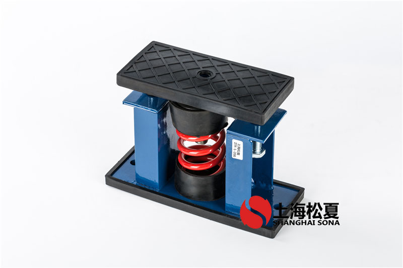 ZTF-1-600<a href='http://www.v1614.cn' target='_blank'><u>彈簧減震器</u></a>安裝在斜流式管道風機